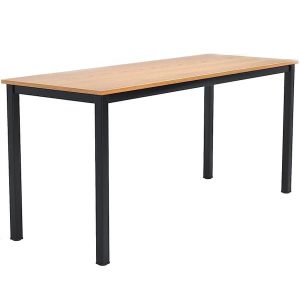 Bàn ghế nhà hàng chân sắt mặt gỗ